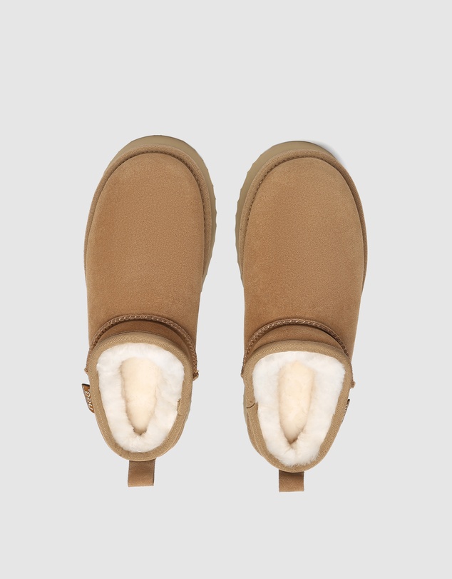 EVERAU - Australian Shepherd Ugg Nano Classic Platform Cow Suede Upper UGG Boots
