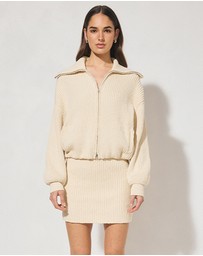 MON RENN - Sonny Knit Bomber Jacket