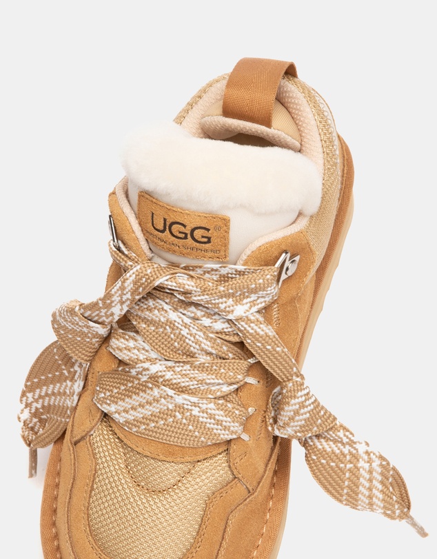 EVERAU - Australian Shepherd Ugg Parkyr Kids Cow Suede Upper UGG Boots