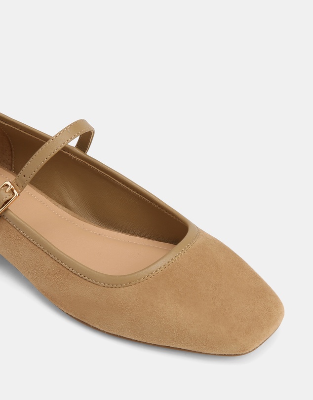 Wittner - Aimee Suede Leather Mary Janes