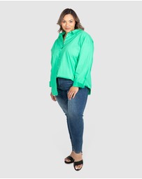 Love Your Wardrobe - Bronte Cotton Overshirt