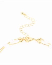 Lovisa - Gold Plated Pearl Layered Necklace