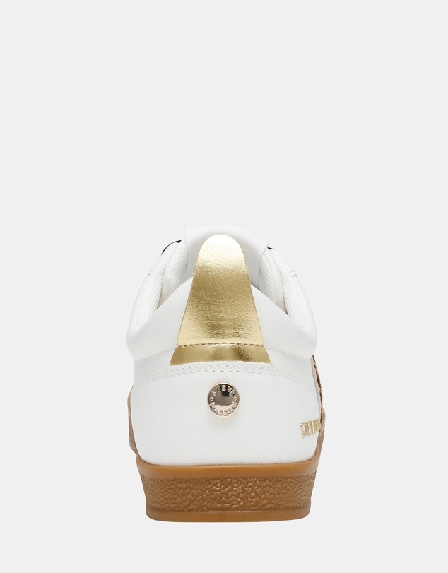 Steve Madden - Degree White/Leopard Sneakers