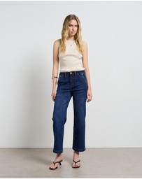 DRICOPER DENIM - Cody Kick Flare Astro Trousers