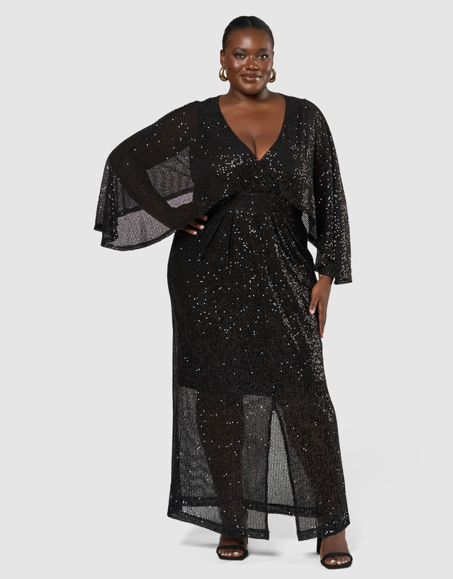 Pink Dusk by Curve Project - Red Carpet Ready Maxi Dress