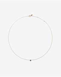 Michael Hill - Emerald Trio Necklace in 10kt Yellow Gold