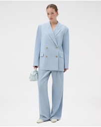 Oroton - Double-Breasted Blazer