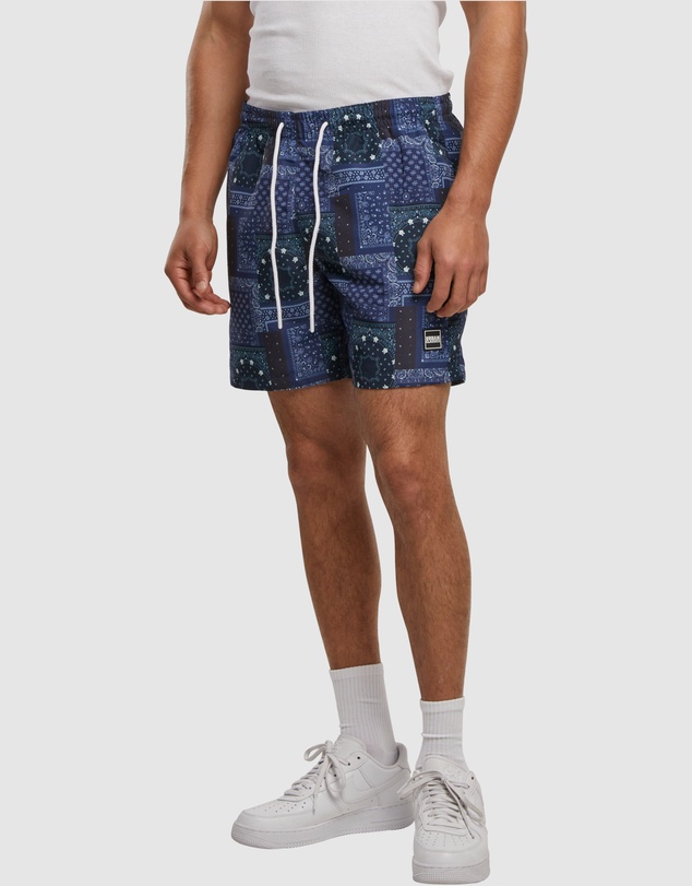 Urban Classics - Pattern Swim Shorts