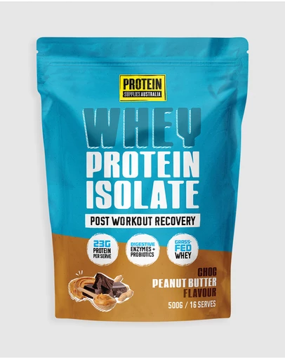 Protein Supplies Australia - Choc Peanut WPI (Whey Protein Isolate) - 500g