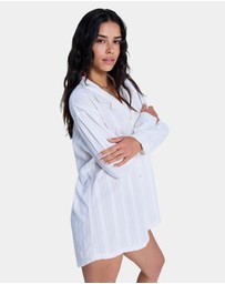 Roxy - Womens Sunset Back Cover Up Shirt