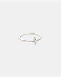 By Charlotte - Silver Live in Light Ring