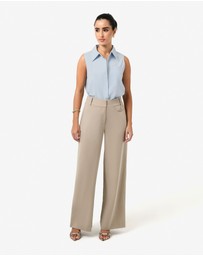 Forcast - Kia Cotton Sleeveless Shirt