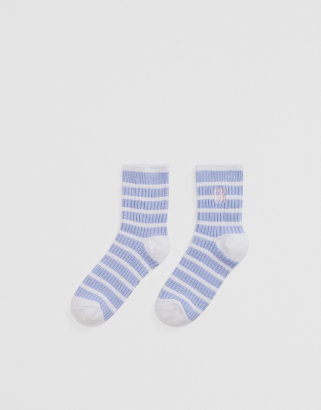 Country Road - Rib Quarter Crew Sock