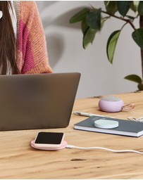 Kreafunk - Kreafunk Wicharge 2 Wireless Qi Charger 15W - Dusty Rose