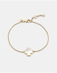 Mestige - Whitehaven Pearl Bracelet - 18K Gold Plated