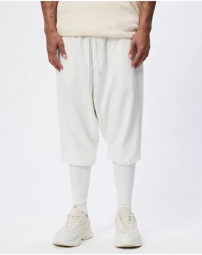 Surrounded By Ghosts - The Alabaster Casual French Terry Pants