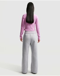 Nike - Sportswear Phoenix Fleece High-Waisted Wide-Leg Pants
