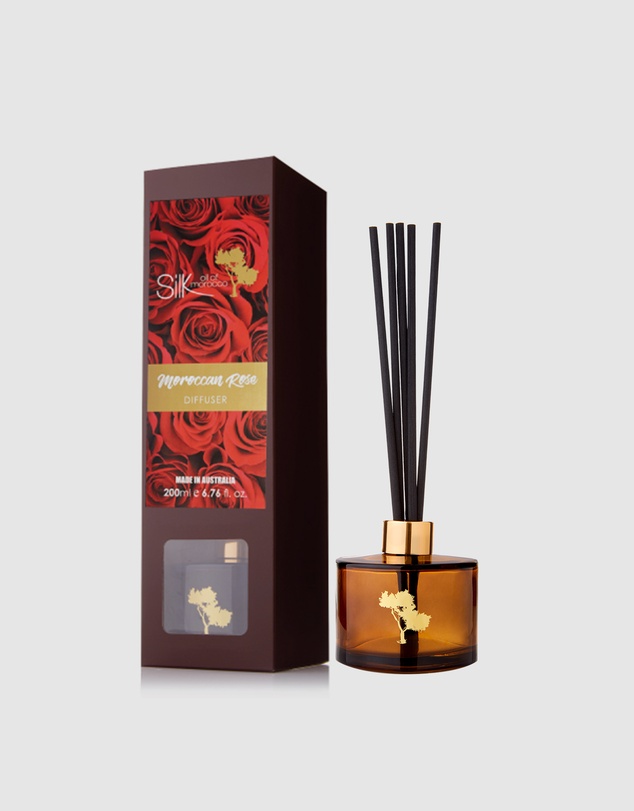 Silk Oil of Morocco - Moroccan Rose Reed Diffuser