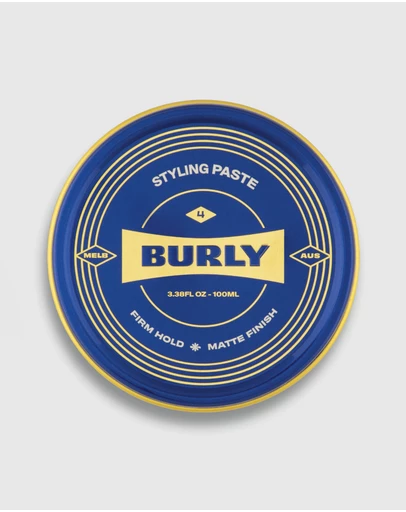 BURLY - Matte Styling Paste - Firm Hold - Matte Finish - Australian Made