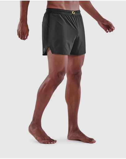 SKINS - SKINS Men's 3-Series Activewear Run Shorts Black