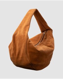 By Far - Maxi Cush Suede Leather Bag