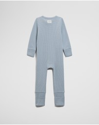 Country Road - Organically Grown Cotton Waffle Jumpsuit