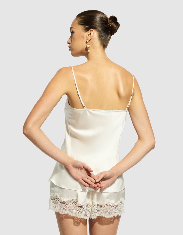 GINIA - Silk Lace Cami