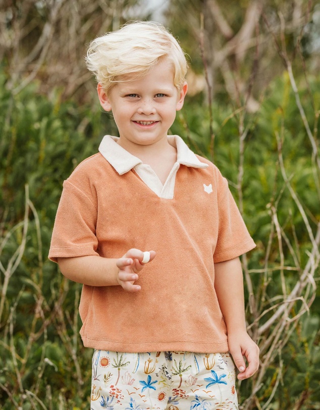 Fox & Finch - Phoenix Organic Terry Polo - Kids