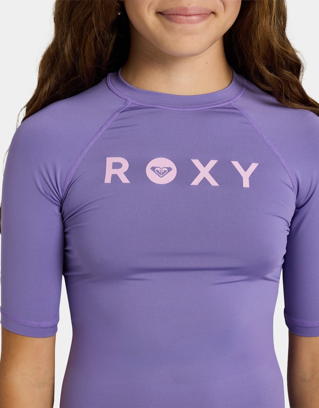 Roxy - Girls 8 to 16 Essential Short Sleeve Rashguard