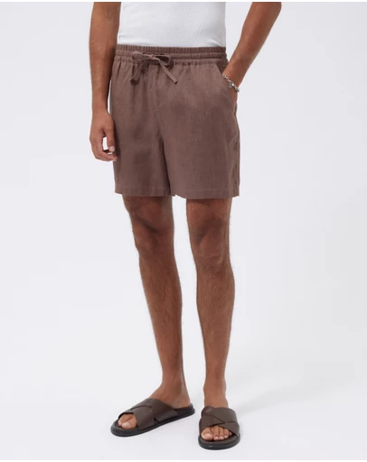 AERE - Euro Resort Linen Shorts