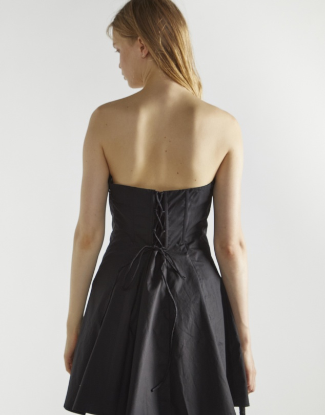Glamorous - Bandeau button down mini dress