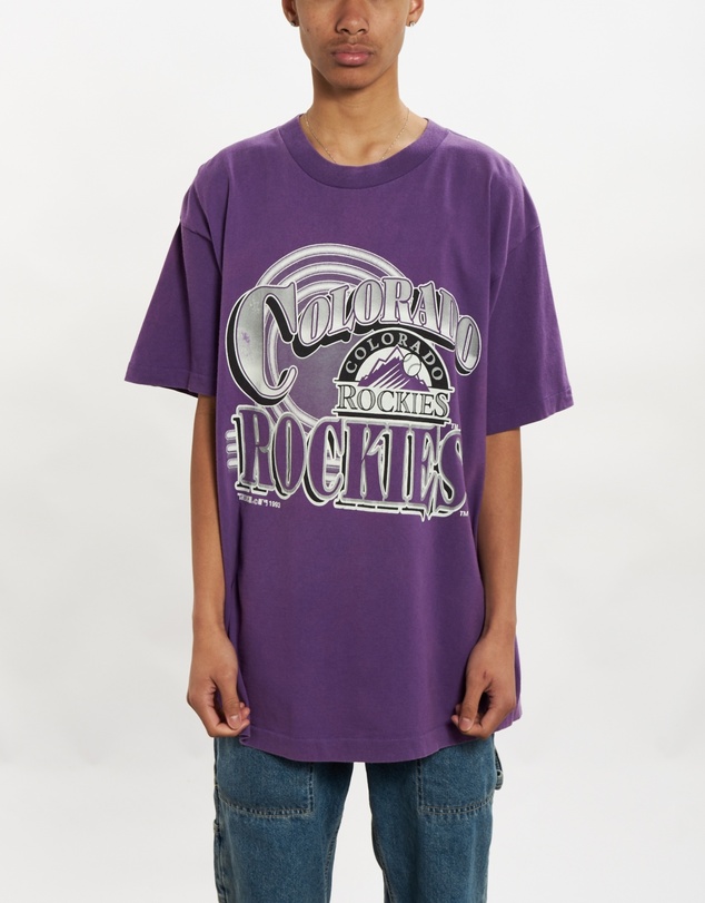 Vintage by The Real Deal - Pre Loved - 1993 MLB Colorado Rockies Tee