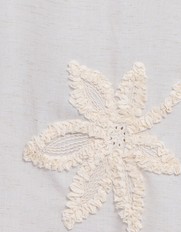 Petal & Pup - Beverley Embroidered Mini Dress - Cream