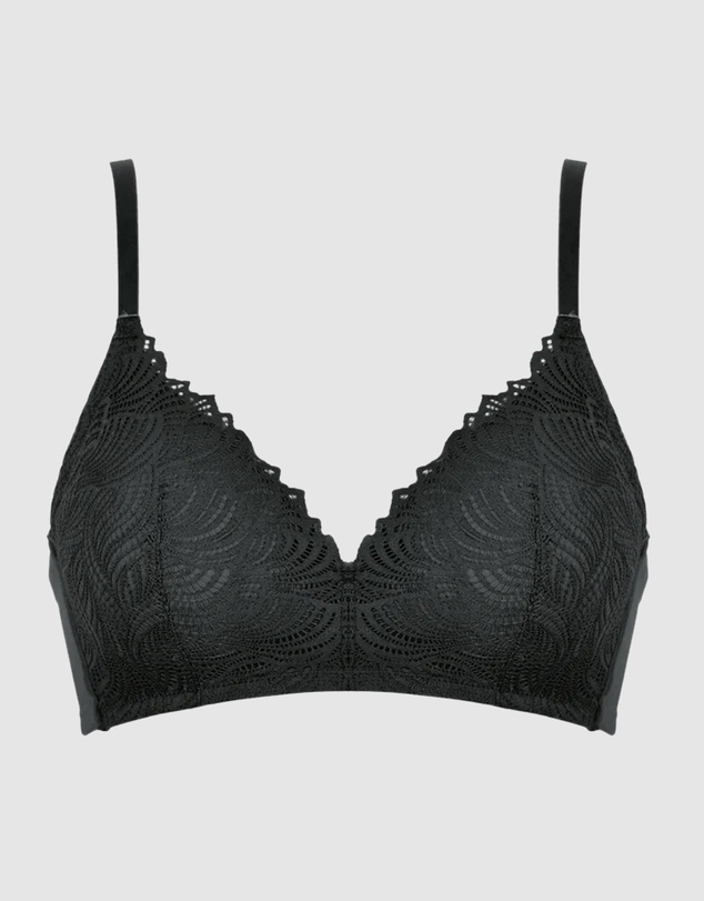 Naturana - The Friday Wirefree Recycled Lace Bra