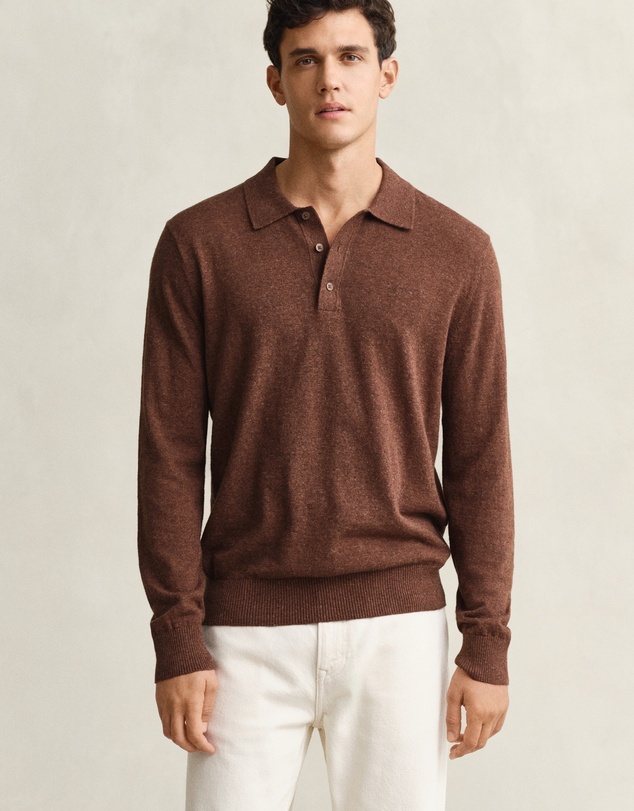 Gant - Slub Cotton Linen Polo