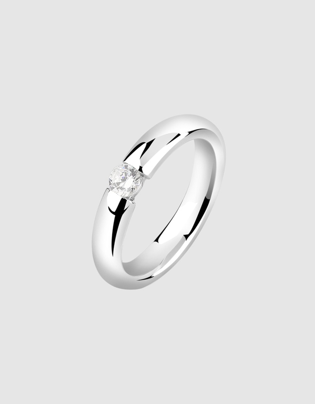 Elli Jewelry - Ring Zirconia 925 Sterling Silver