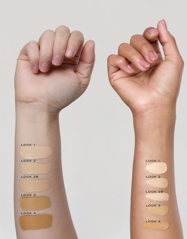 Napoleon Perdis - Stroke of Genius Liquid Cashmere Foundation SPF30 Look 1