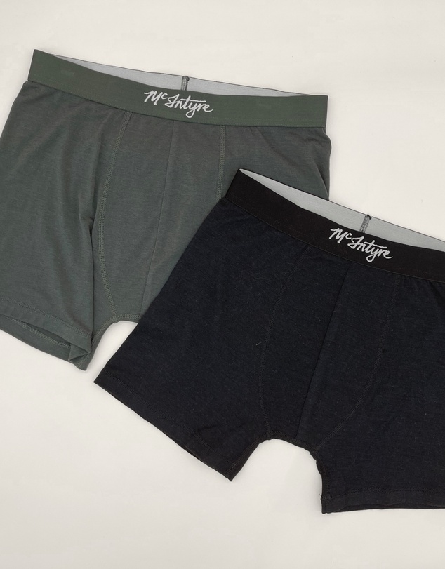 Mcintyre - 2 Pack Merino Boxer Shorts