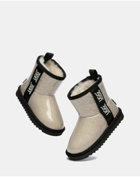 EVERAU - Australian Shepherd Ugg Kids Coated Classic TPU Upper UGG Boots