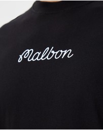 Malbon - Icons Bermuda Script Tee - ICONIC EXCLUSIVE