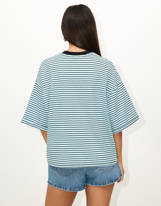 Dazie - Serve Stripe T-Shirt