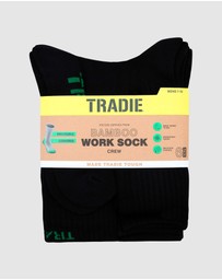 TRADIE - 6pk Bamboo Ribbed Sock
