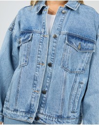 All About Eve - Blair Denim Jacket Light Blue