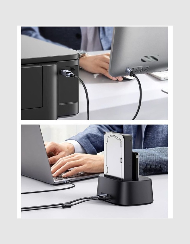 Ugreen - UGREEN USB-C Female to USB-B Male Printer Adapter – 480Mbps Data Transfer Aluminum Build