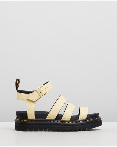 Pastel Yellow Pisa & Black PU