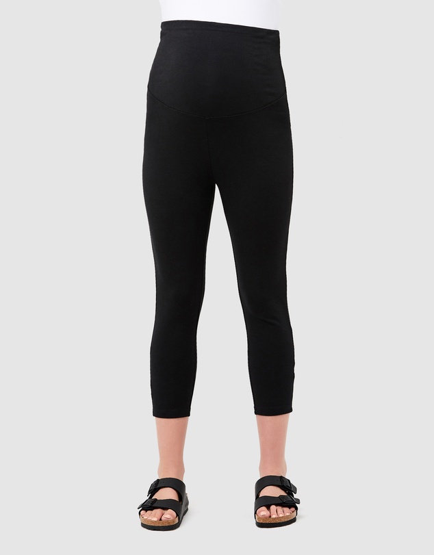 Ripe Maternity - Organic Over Bump 3/4 Legging