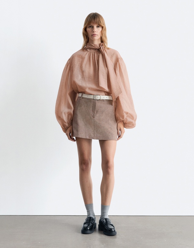 & Other Stories - Wool Mini Skirt