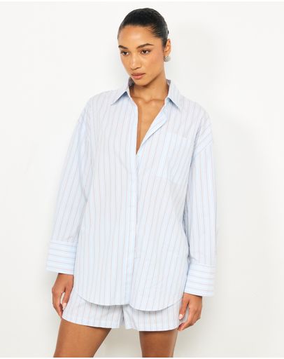 Light Blue Stripe