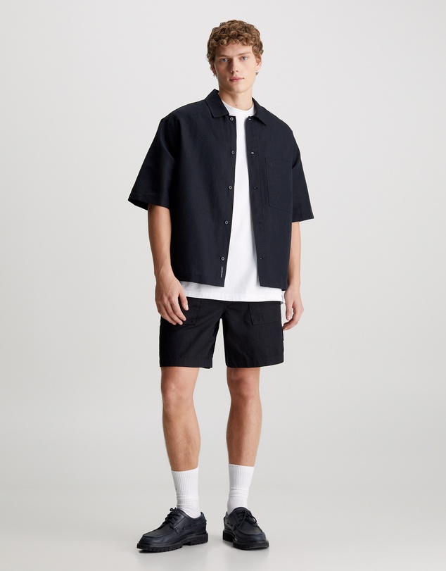 Calvin Klein Jeans - Cotton Linen Shorts