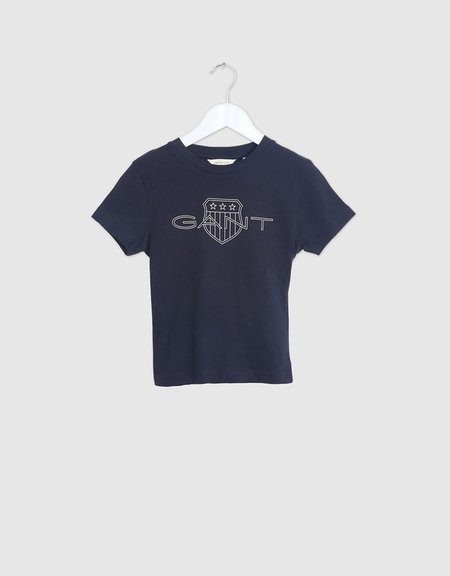 Gant - Kids Relaxed Contrast Shied T-Shirt